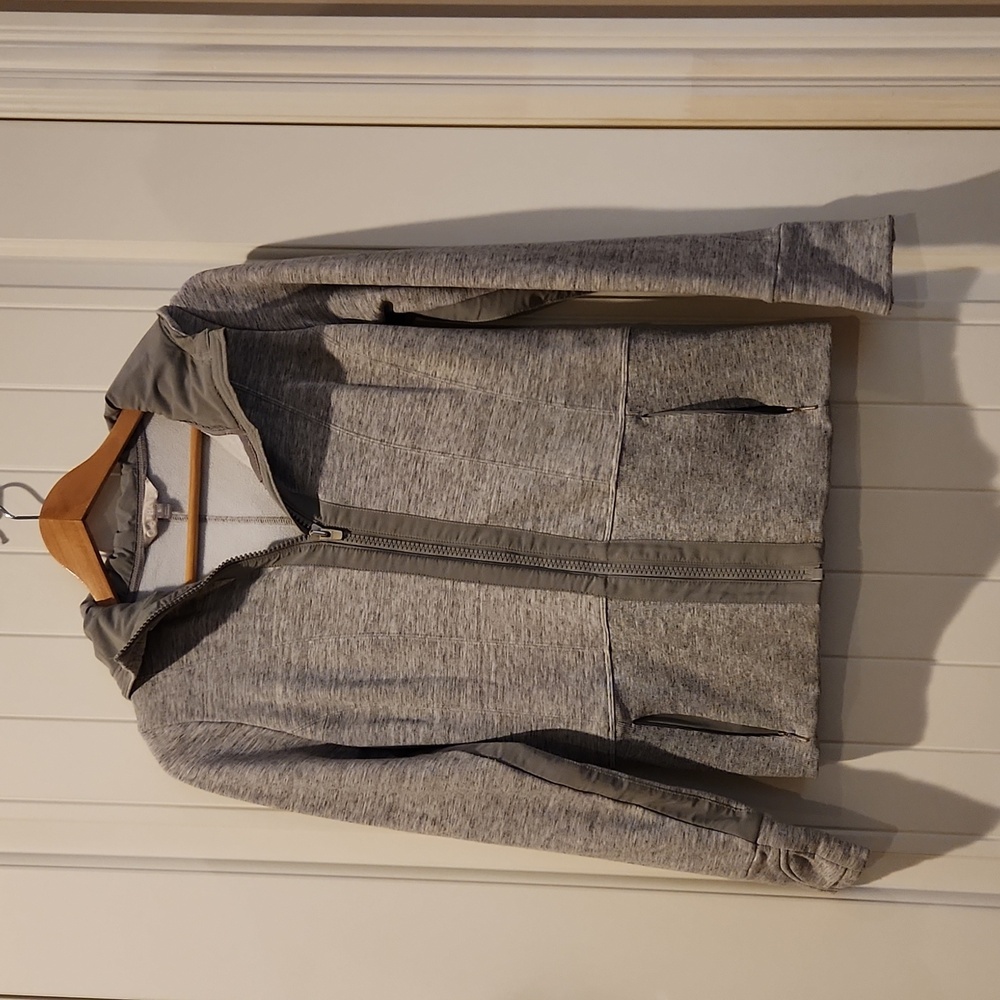 Athleta Zip up Hoodie Women S Gray